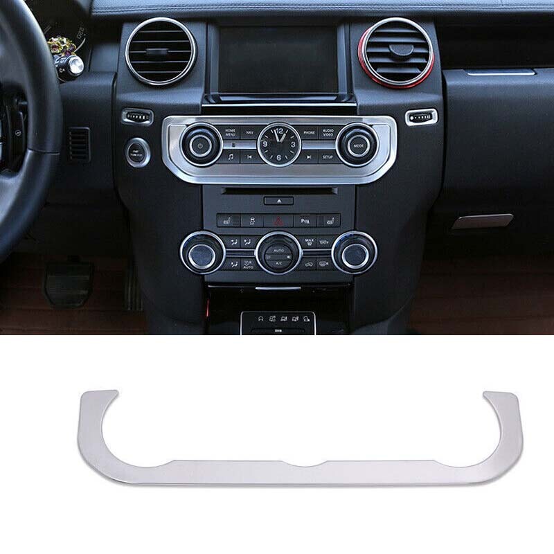 Silver Console AC Switch Control For Land Rover Discovery 4 Panel Trim 2010-2016