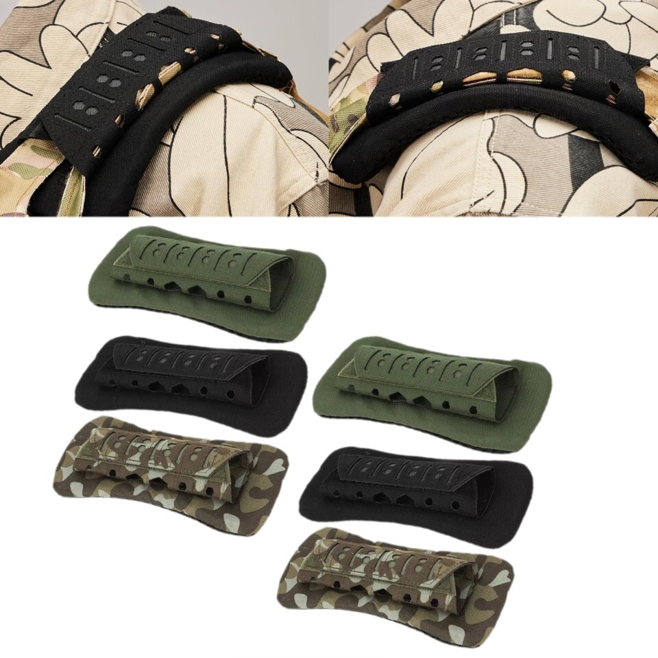 2/4 Pack Shoulder Strap Pads Tactical Vest Shoulder Pads Backpack Strap Pads