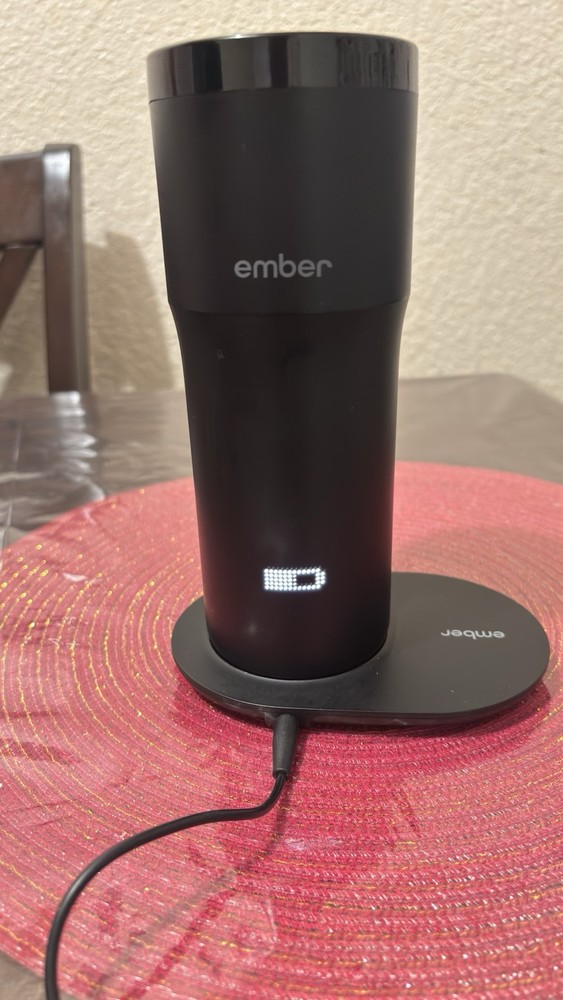 Ember 12oz Smart Travel Mug with App Temperature Control in Black