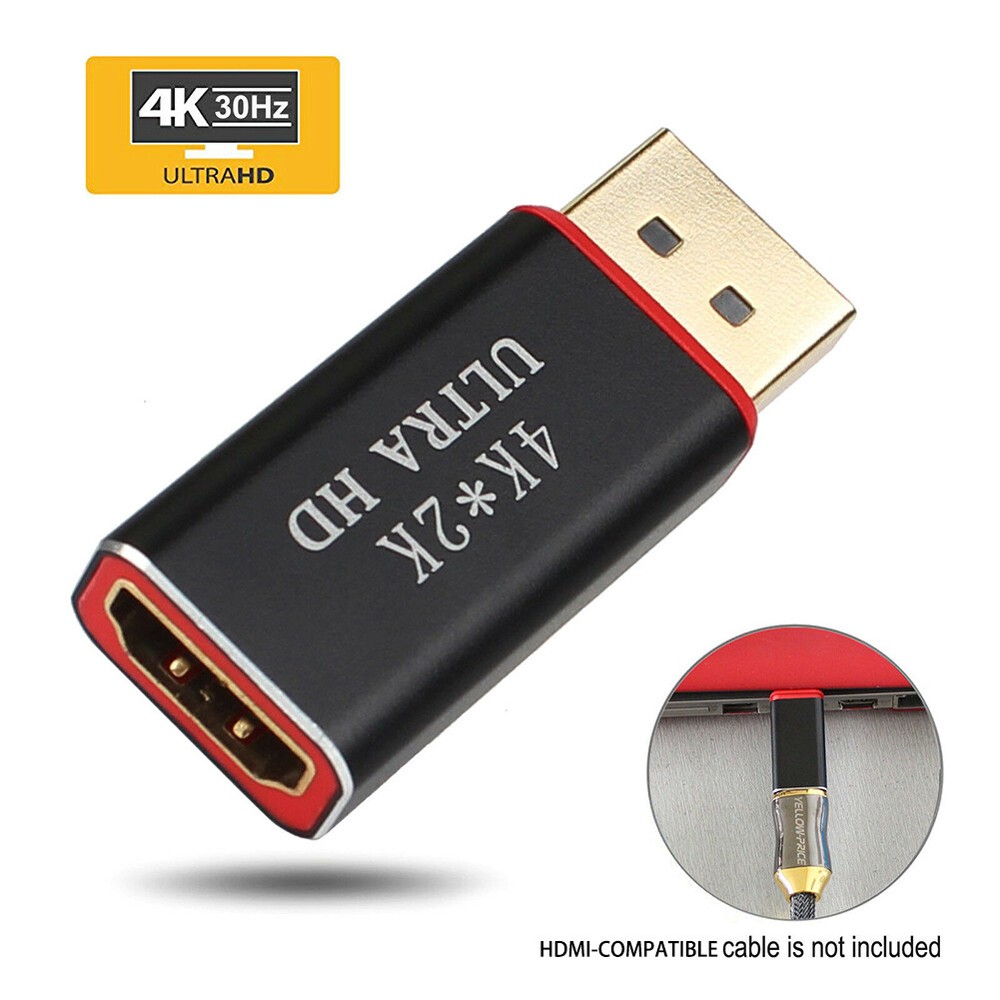 4K Display Port to HDMI Male Female/Display DP to HDMI Cable Adapter Converter g