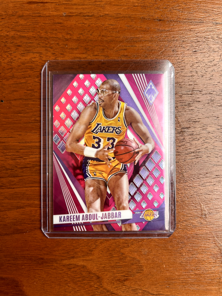 2023-24 Panini Phoenix - Pink #52 Kareem Abdul-Jabbar /175