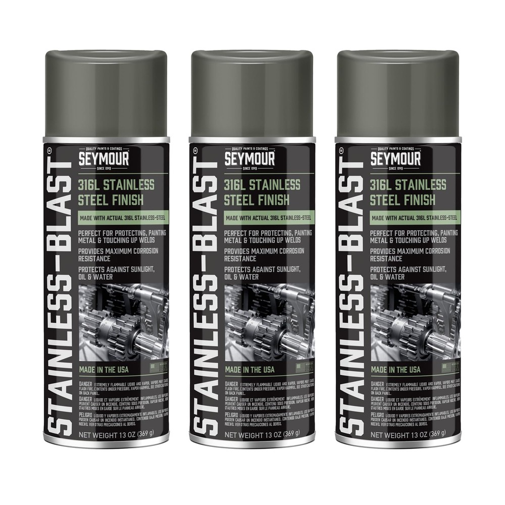 16-54 Seymour Stainless-Blast, Specialty Automotive Stainless Steel Spray Pai...