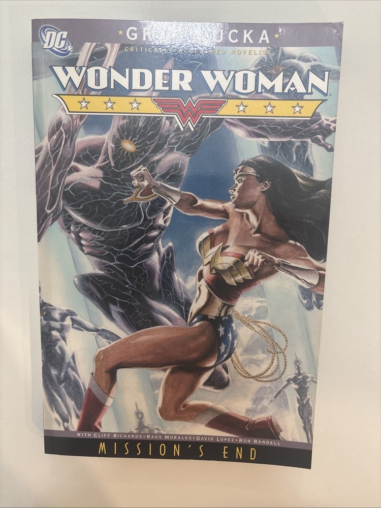Wonder Woman Mission's End by Greg Rucka DC Comics 2008 Graphic Novel
