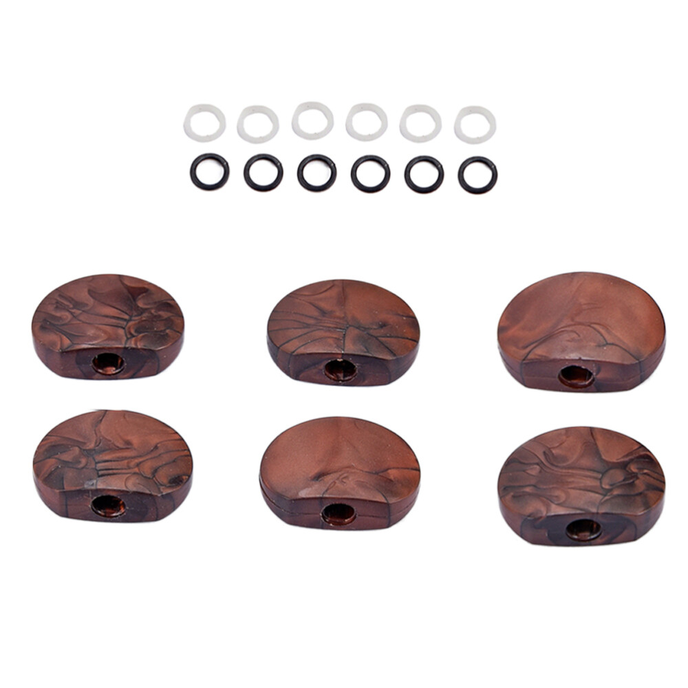 6 PCS/ Machine Heads for Guitar Tuning Acoustic Parts Replacement