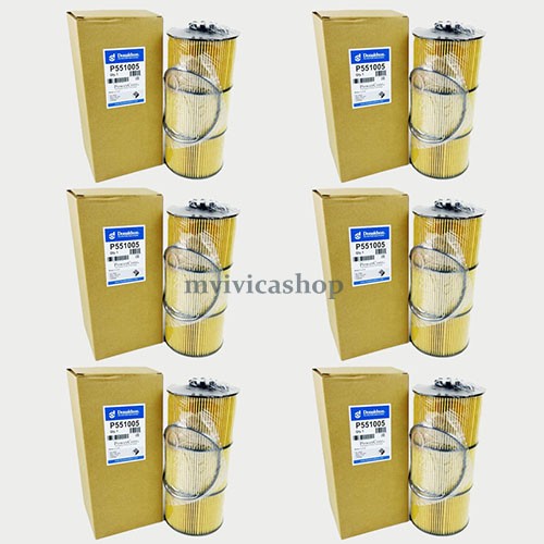 6X Oil Filter P551005 LF17511 for Freightliner DD13 DD15 Cascadia A4731800909