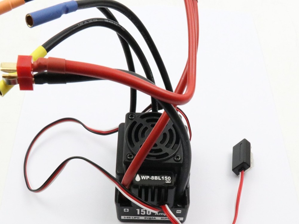 Hobbywing QUICRUN WP-8BL150 Waterproof Brushless 150A ESC For 1/8 RC Car Buggy