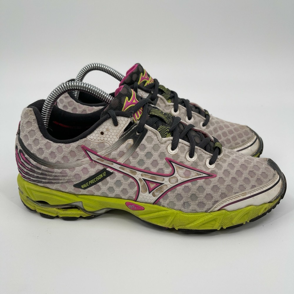 Zapatillas deportivas para correr Mizuno para mujer 9,5 Wave Precision 12 8KN-11564 de caña baja gris
