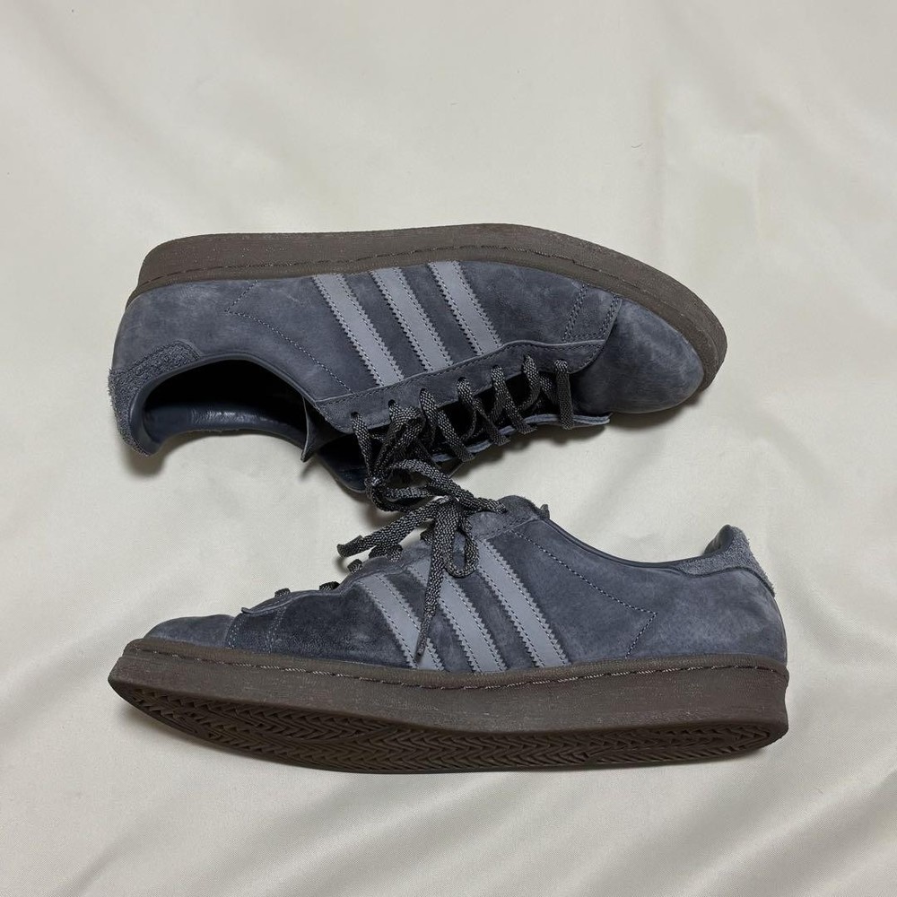 Adidas Campus 80s Vintage Gray Sneakers Size 9.5 US Includes Box & Laces
