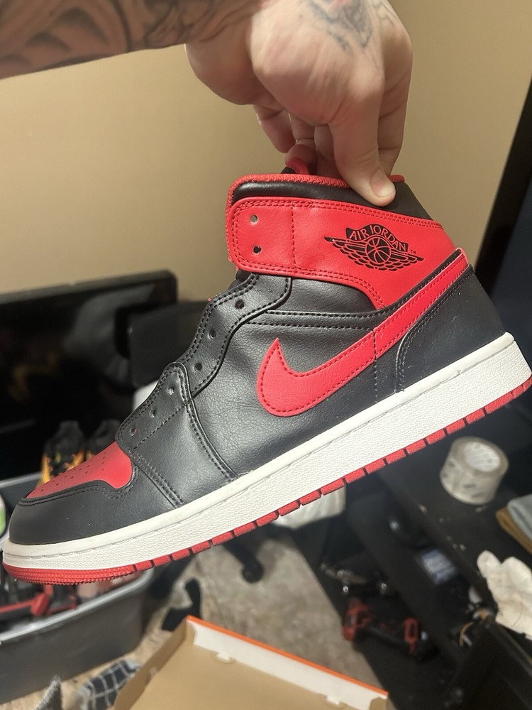 Brand New Black And Red Retro Jordan 1 Size 11 And Half I Only Tried Them On