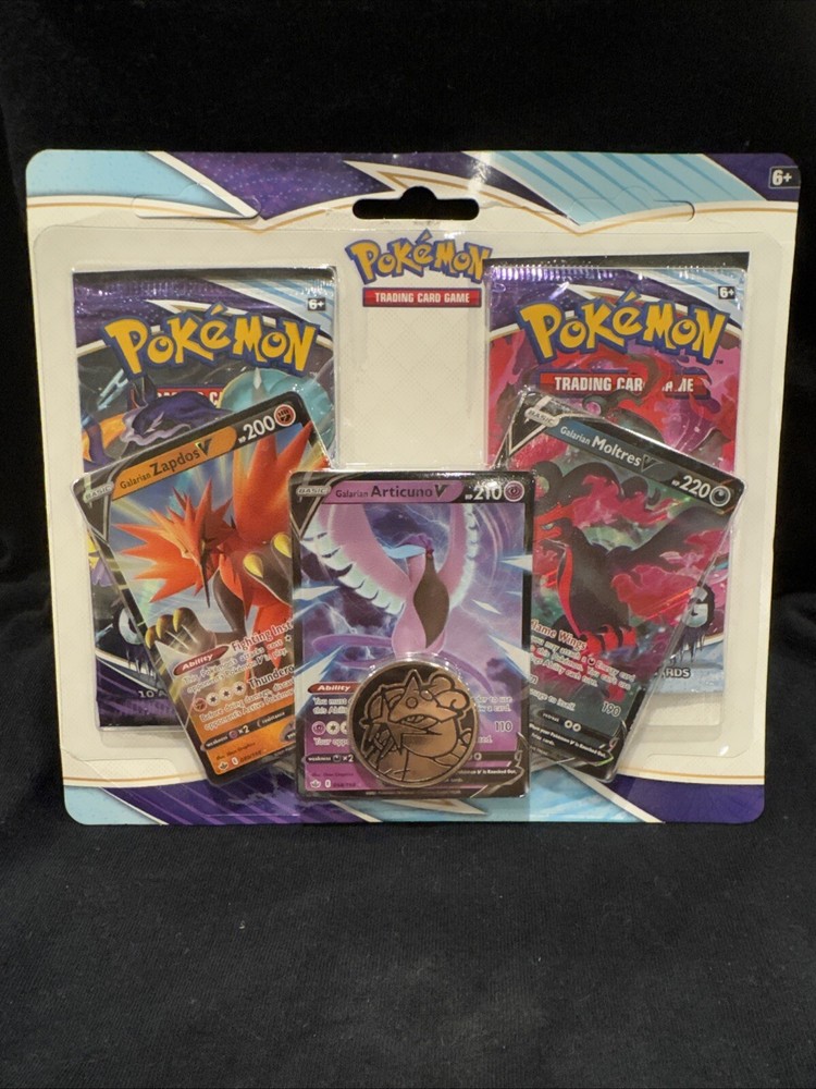 Pokemon - Chilling Reign - Error Compensation Pack - Legendary Birds