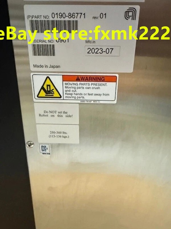 New AMAT 0190-86771 Kawasaki 3TTS22A-RA07 Robot Arm Only  FedEx/DHL/UPS