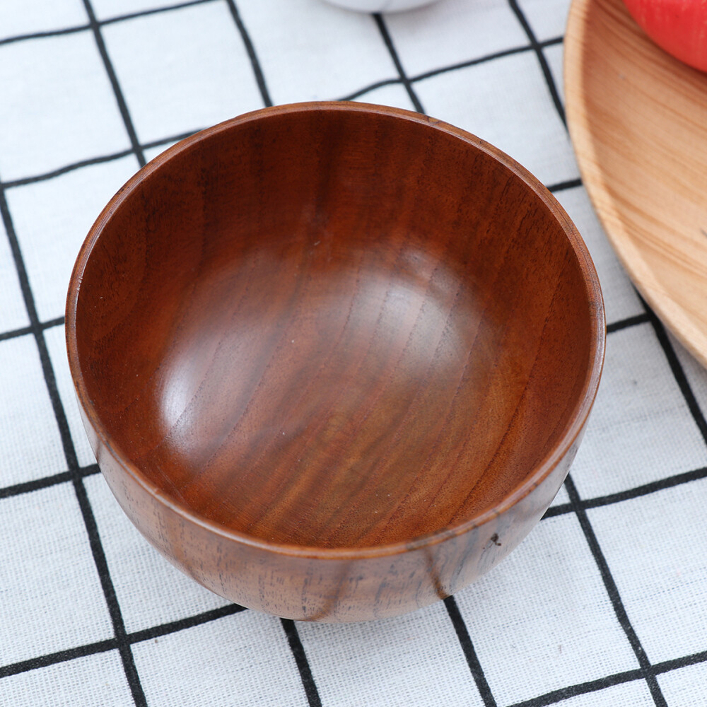 Salad Bowls Wood Dessert Plates Wooden Japanese Bowl Wood Serveware