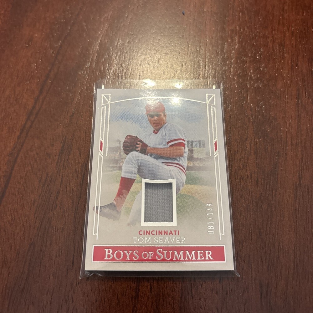 2024 Panini Boys Of Summer #PM-TS Tom Seaver Game-Worn Patch 81/149