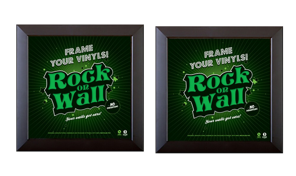 Clearance Sale - Vinyl Record Frames, Set of 2 Frames to Display LPs on the Wall-image