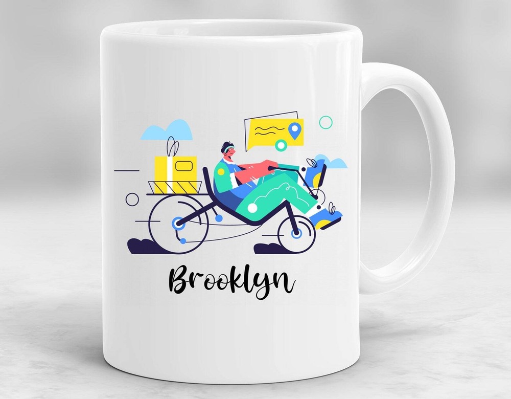 Personalized Courier Mug Courier Cup Courier Gift Courier Coffee Mug Courier