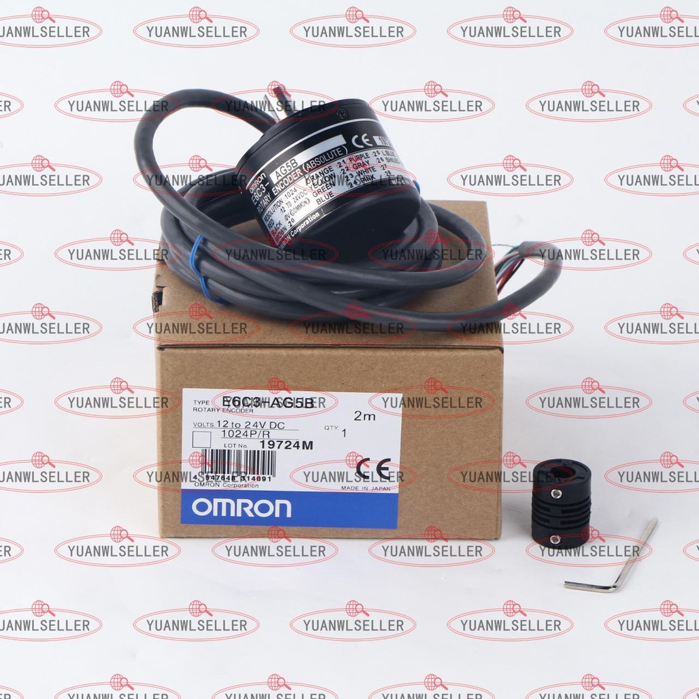 1PCS NEW Omron E6C3-AG5B 1024P/R