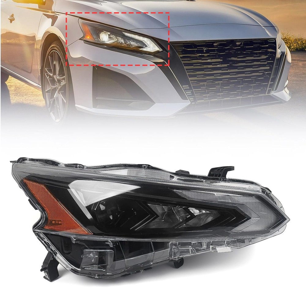 Right Passenger Side LED Headlight Assembly For 2023-25 Nissan Altima 260109HF0C