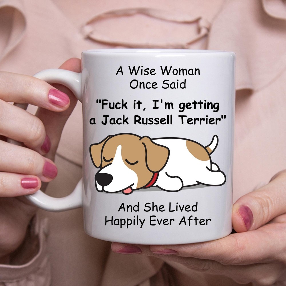 Funny Jack Russell Terrier Coffee Mug Gift For Women