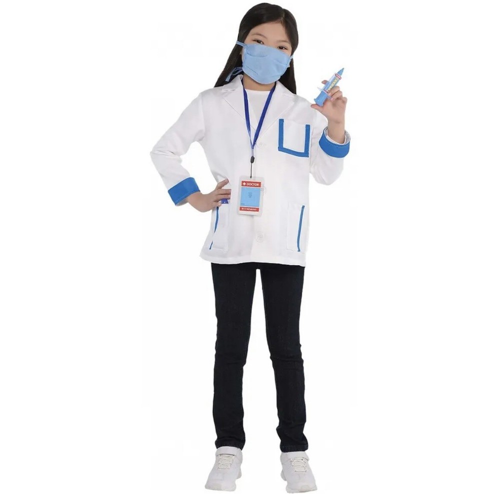 Doctor Kit Halloween Child Kid's Costume Set 8-Piece Size Small 4-6 Boys Girls