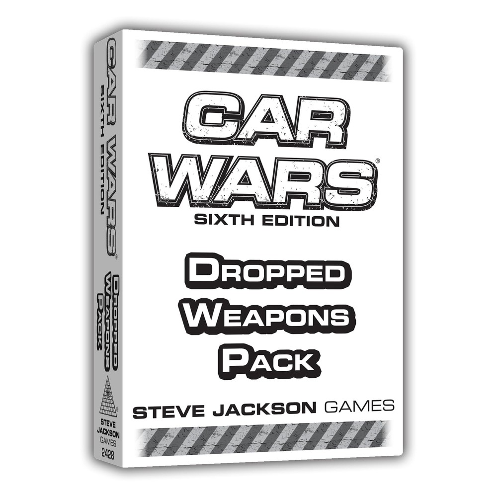 Car Wars Dropped Weapons Pack, Expansion Strategy Card Game, for 2 to 4 Playe...
