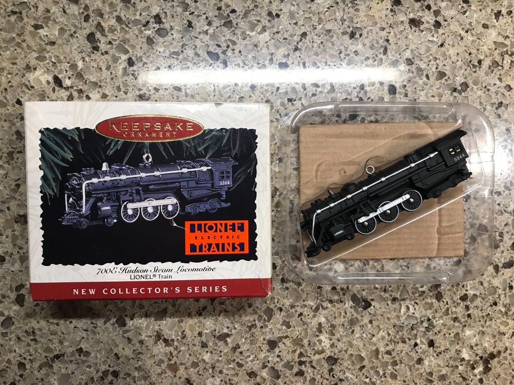 Hallmark Lionel 700E Hudson Steam Locomotive Keepsake Ornament-Dated 1996