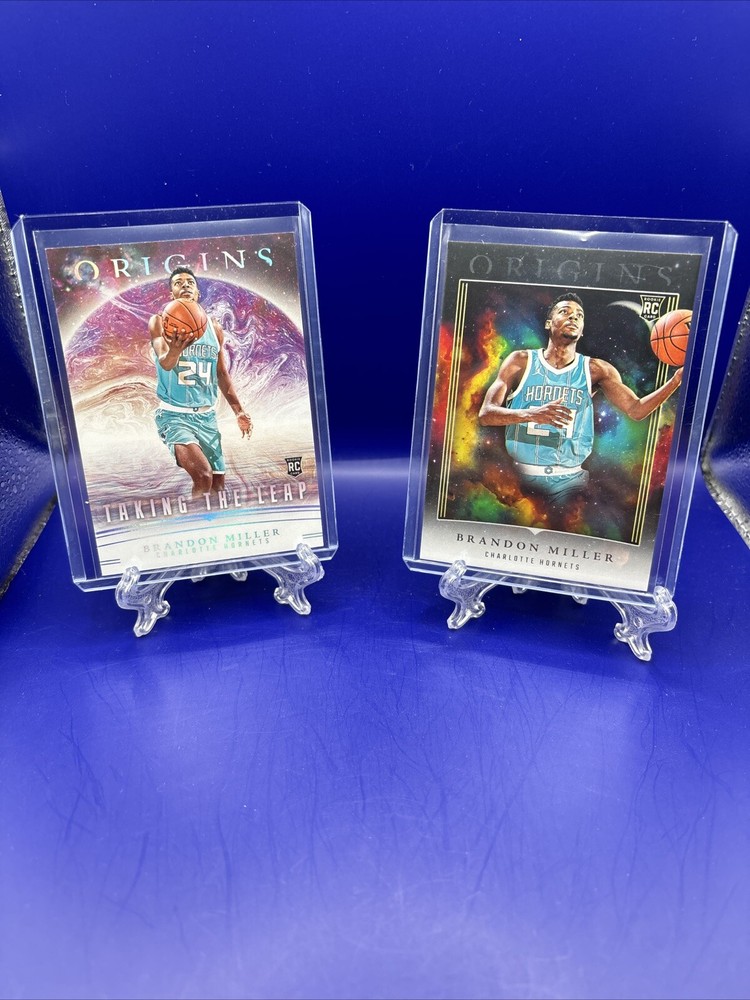 2 Card Rookie Lot 23-24 Origins Brandon Miller Charlotte Hornets