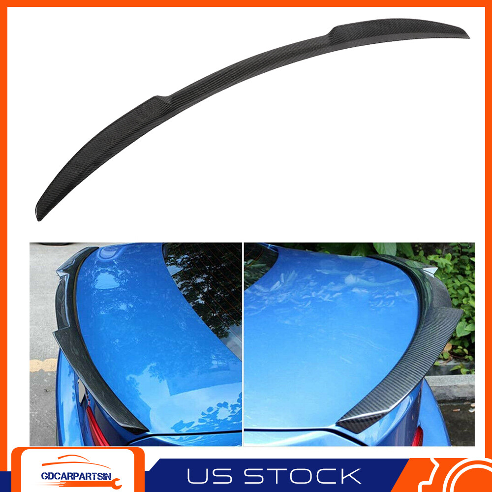 Fits BMW F26 X4 V-Style 2015-2017 Carbon Fiber Rear Trunk Lid Spoiler Wing