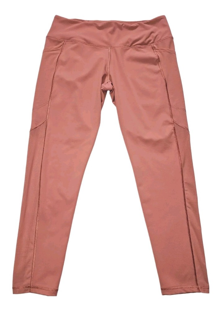Victoria Secret Sport Knockout Rose Pink Yoga Ankle Leggings Women's Size XL