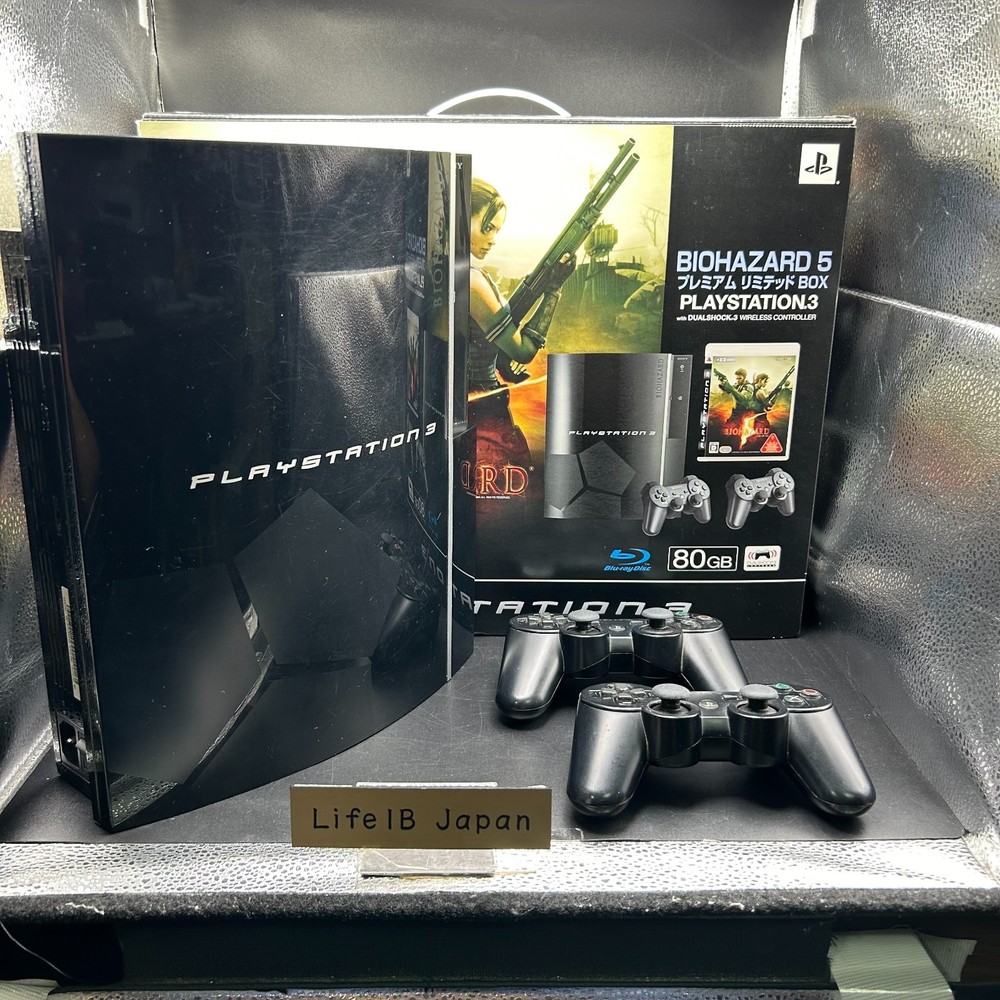 SONY PlayStation3 PS3 Biohazard 5 Resident Evil Edition 80GB Premium Limited Box