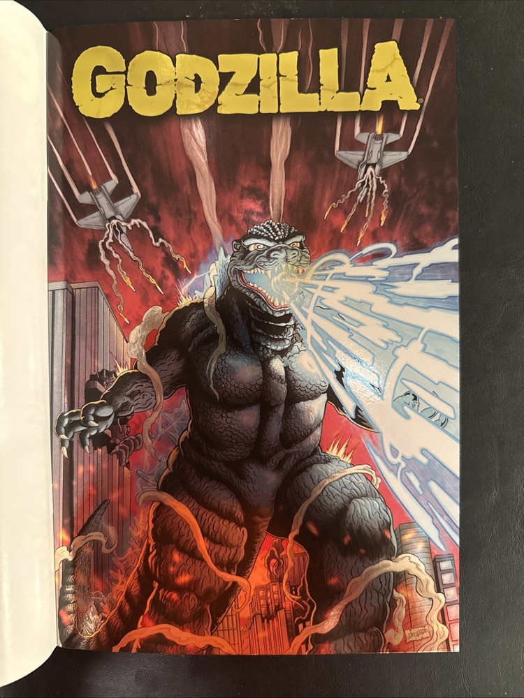 Godzilla #1 – 70th Anniversary FULL FOIL – Kevin Delgado Cover – LTD 500 w/COA