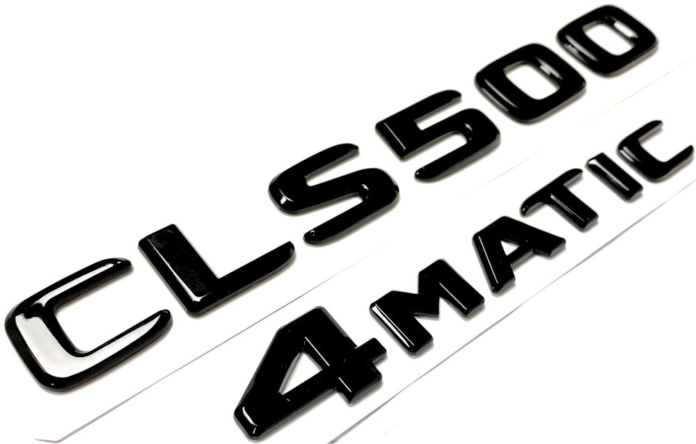 2 CLS500+4MATIC FOR MERCEDES REAR TRUNK EMBLEM BADGE NAMEPLATE DECAL NUMBER