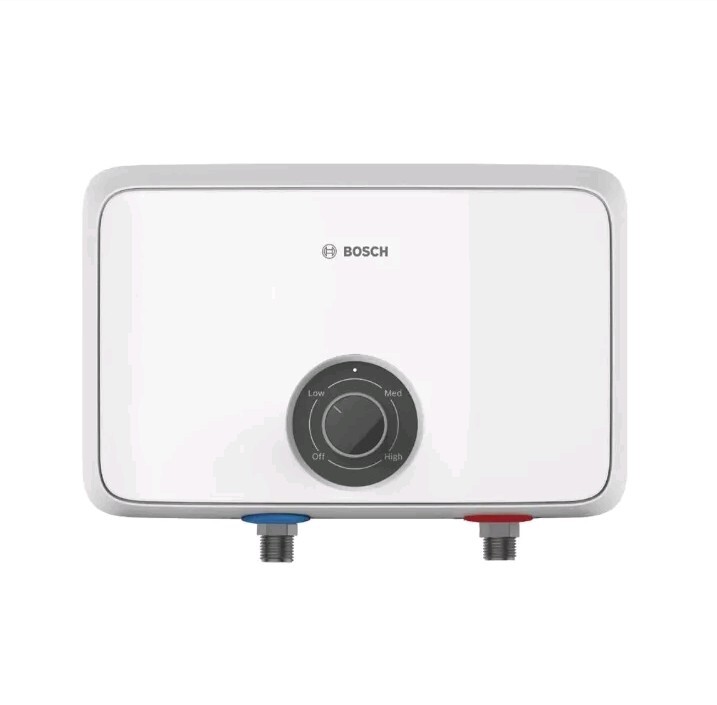 Bosch Thermotechnology Tronic 4000 Electric Tankless Water Heater, 8.5 kW, White