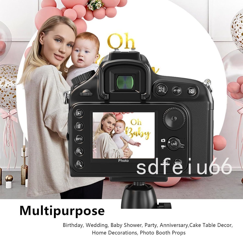 Round Forest Animal Backdrop for Kids Birthday Party Photo Background