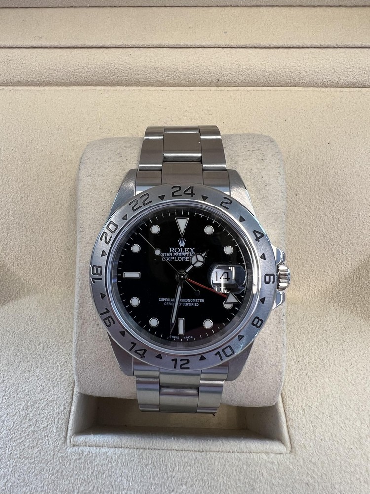 Rolex Explorer II Black Dial with Box and Papers