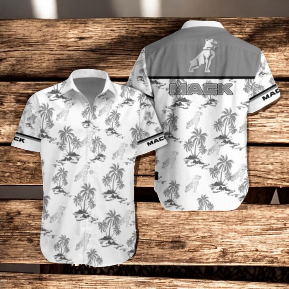 Mack Car 3D Hawaiian Shirt Tree Summer Holidays For Men Women Fans