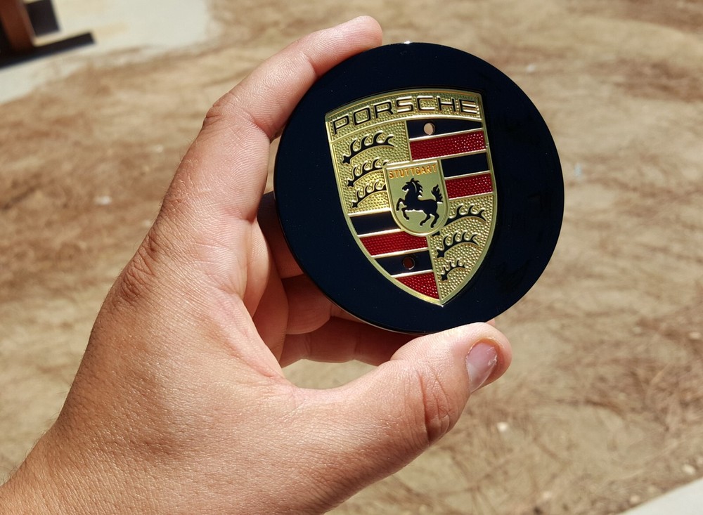 Set Of 4 Porsche Classic Hub Caps 76mm ( 2.99 