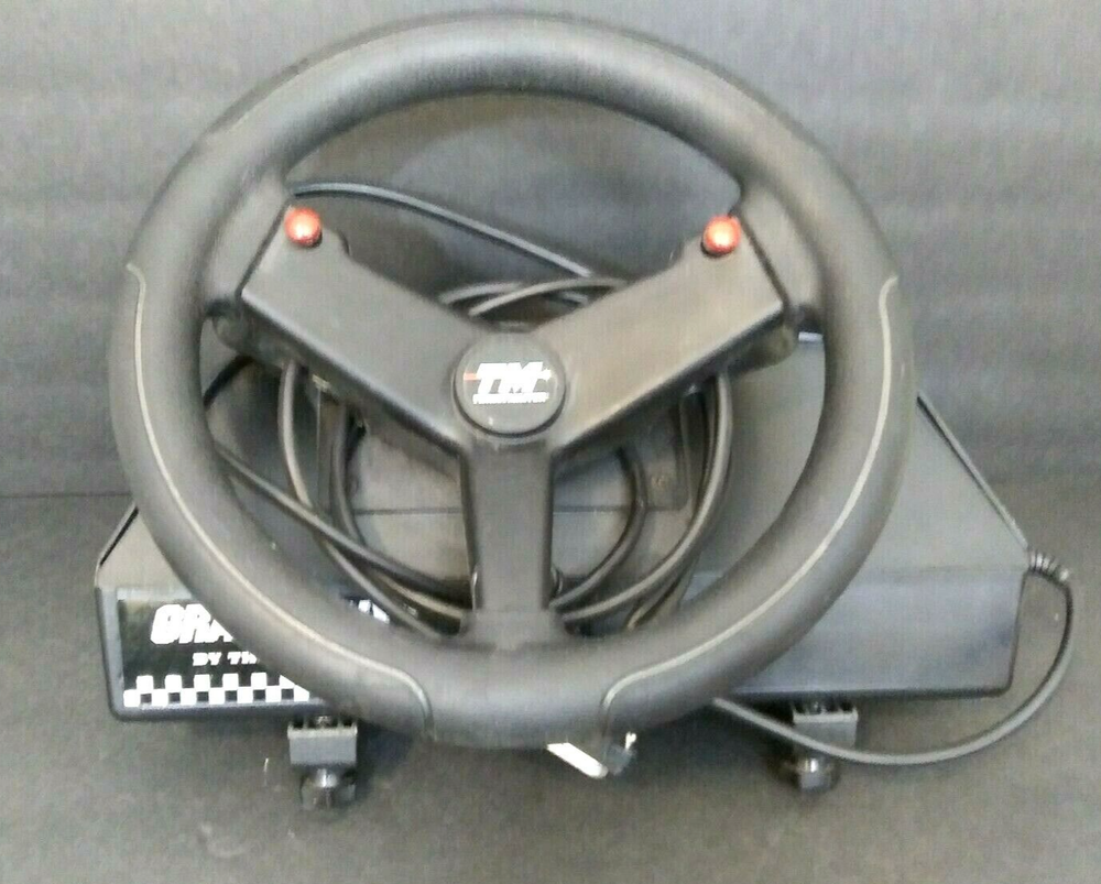 Thrustmaster Grand Prix 1 Racing Steering Wheel Black Windows 3.X And 95 Dos Z5
