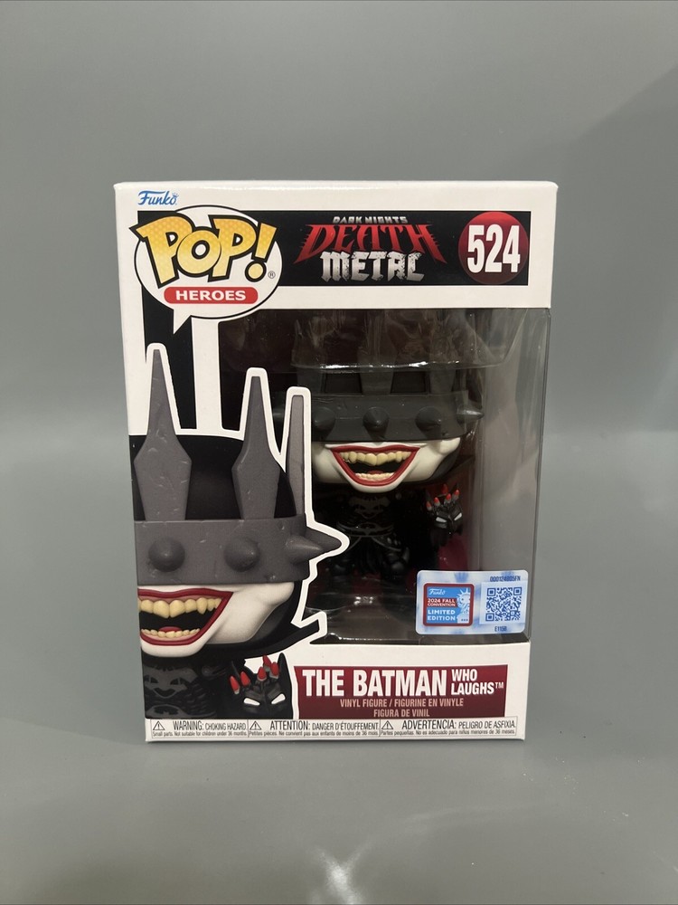The Batman Who Laughs #524 Funko Pop! Dark Nights: Death Metal - NYCC Exclusive