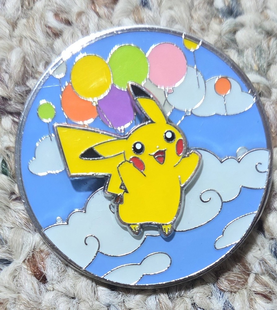 2021 Pokemon Celebrations Flying & Surfing Pikachu Pin Official Pokémon Pin