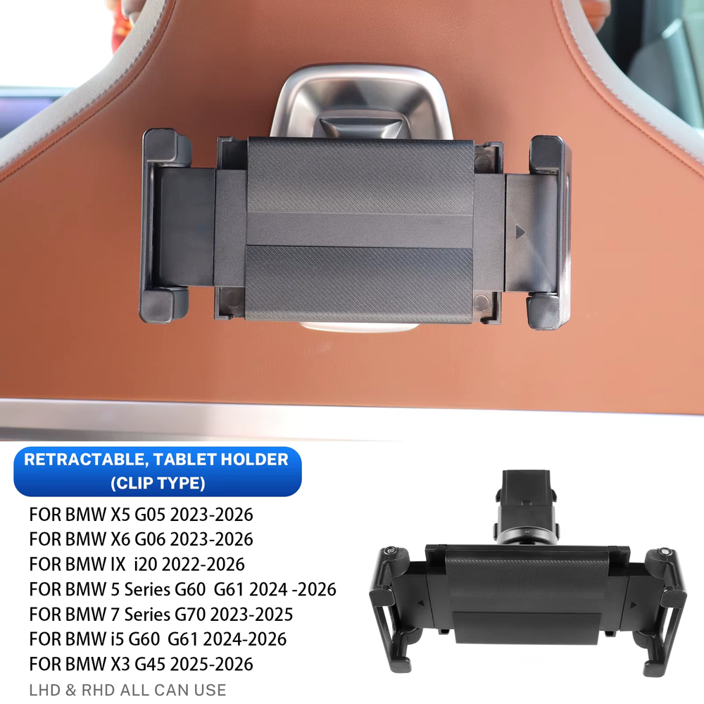 Car Mobile Telephone Stand for Ipad Holder Rear Seat Support for BMW IX I5 G60 G