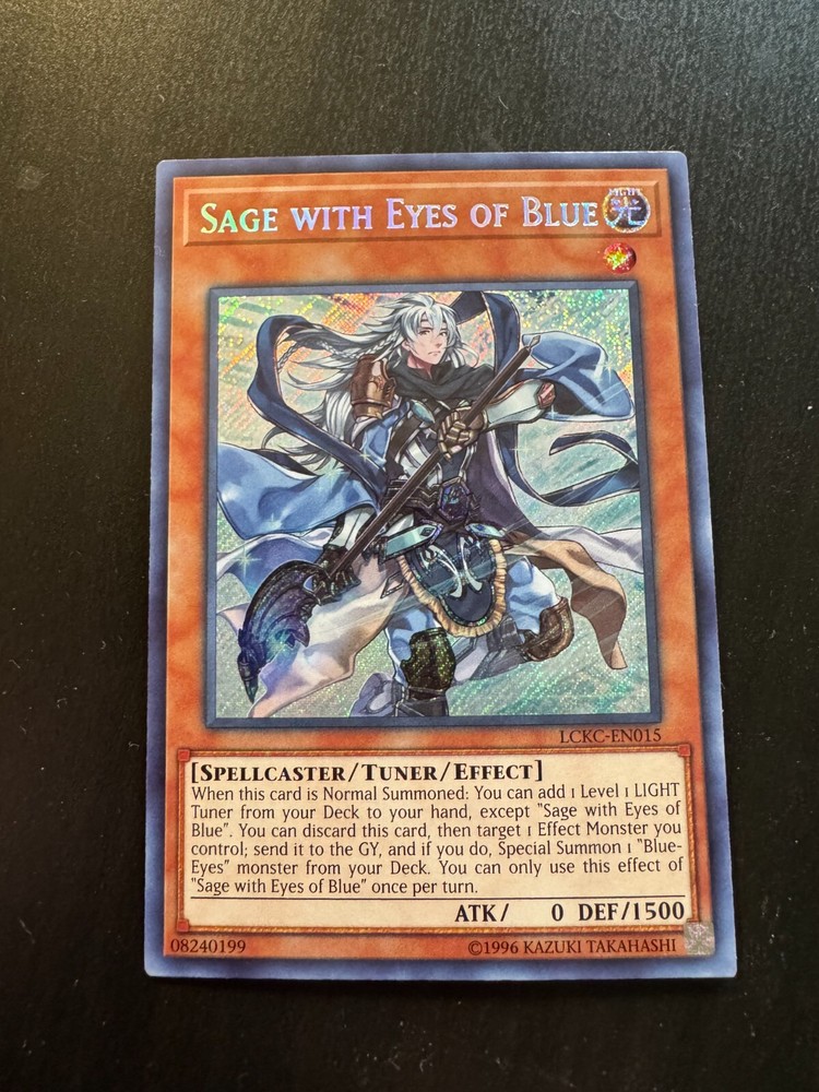 Sage with Eyes of Blue LCKC-EN015 Unlimited Ultra Rare NM