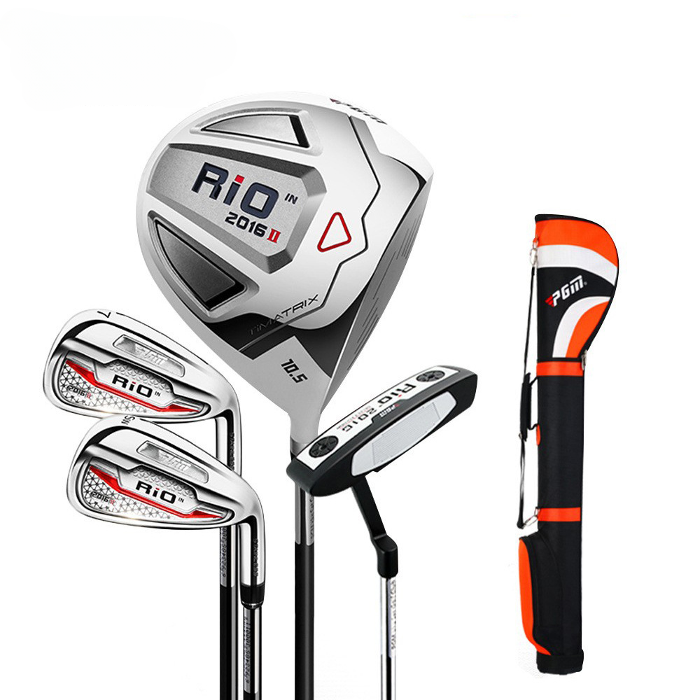 Men Golf Club Set with Bag Wood Iron Carbon Stainless Steel Putting Training New