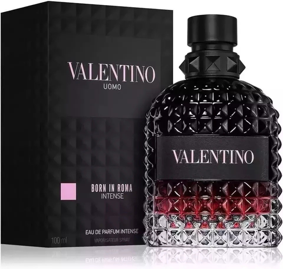 VALENTINO UOMO BORN IN ROMA INTENSE EAU DE PARFUM SPRAY 3.4 Oz / 100 ml FOR MEN