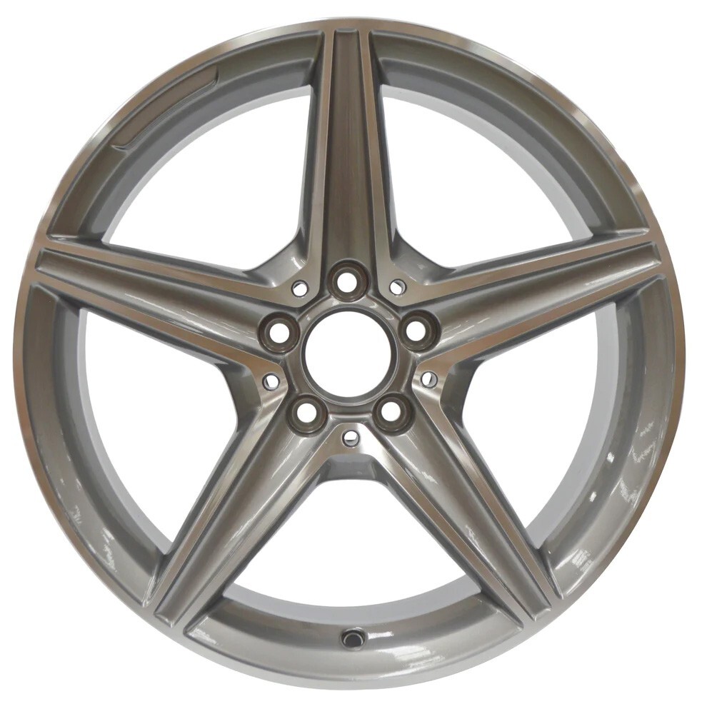 Mercedes Styled Auto Rim  18 x 8.5 Gunmetal Gray 1pc.