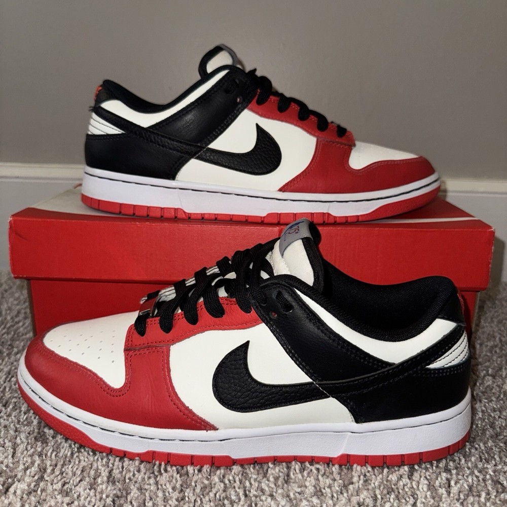 Nike NBA x Dunk Low EMB '75th Anniversary Chicago Bulls US Men’s Size 9.5
