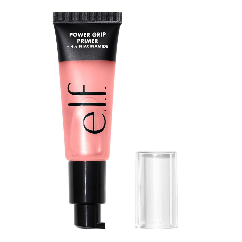 e.l.f. Power 0.81 Fl Oz (Pack of 1), Pink - Grip Primer + Niacinamide