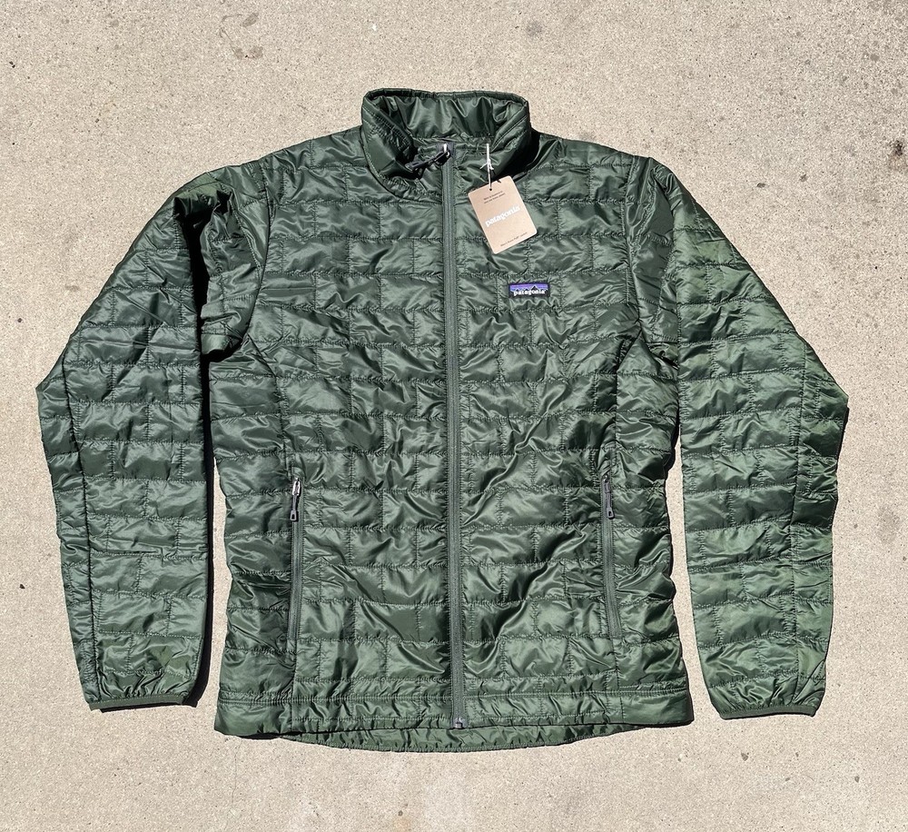 Patagonia Men's Nano Puff Insulated Jacket Size M Torrey Pine Green NWT $239