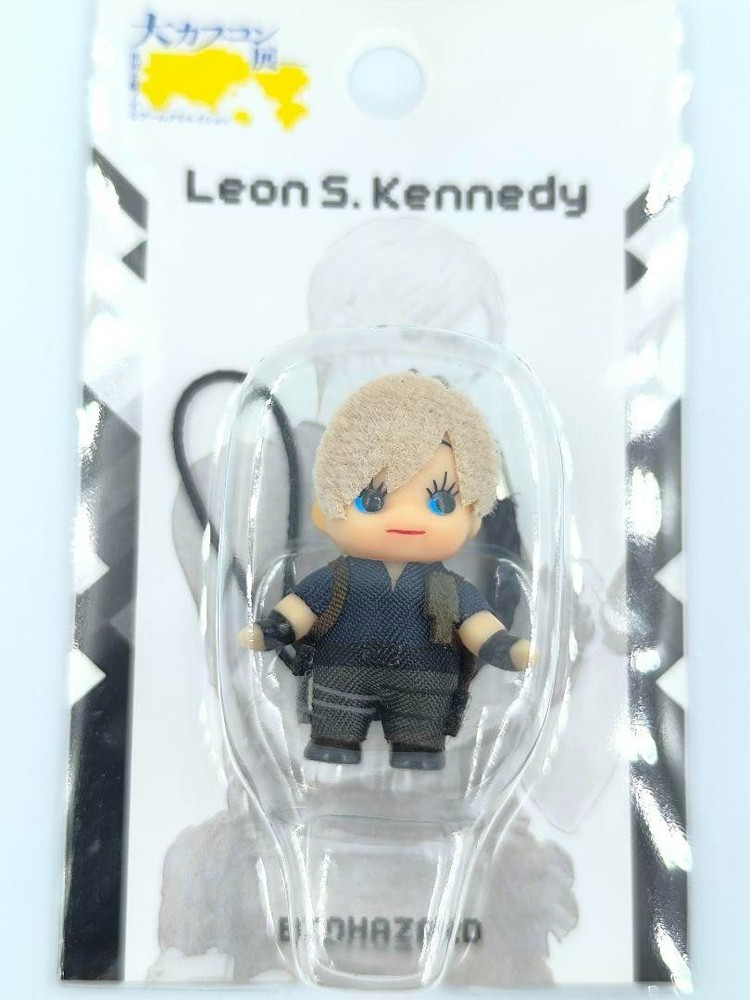 Capcom Exhibition Biohazard Leon S. Kennedy kewpie figure Strap 2025 official