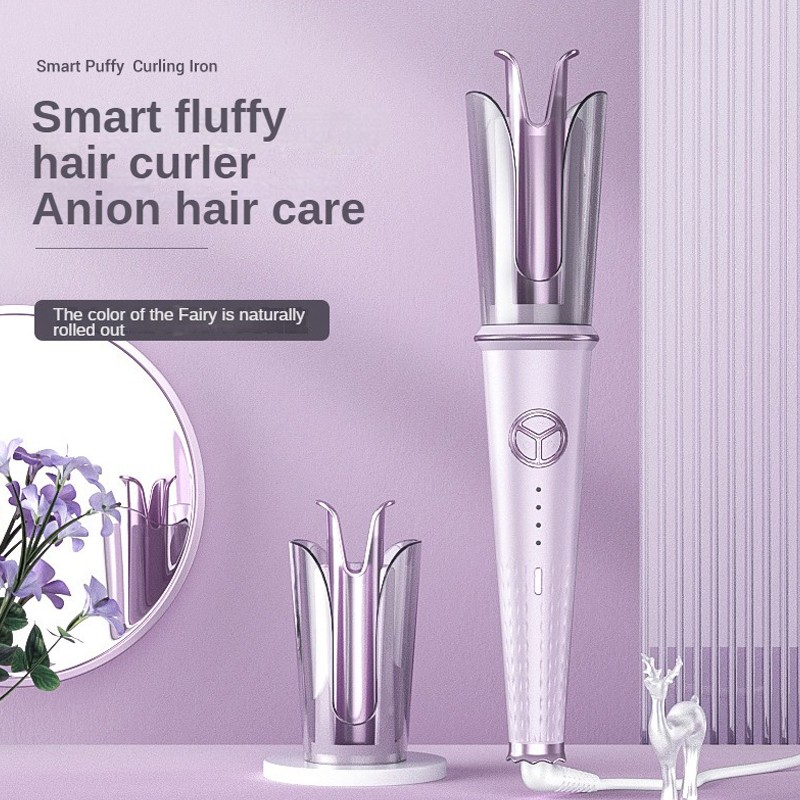 Hair Curling Iron Automatic 4 Gears Beauty Hair Styling No Stuck Hair Curler