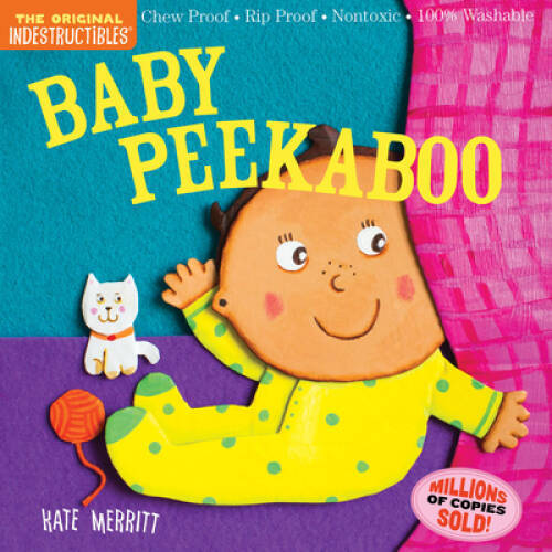Indestructible Baby Peekaboo Book by Amy Pixton - Tear Proof